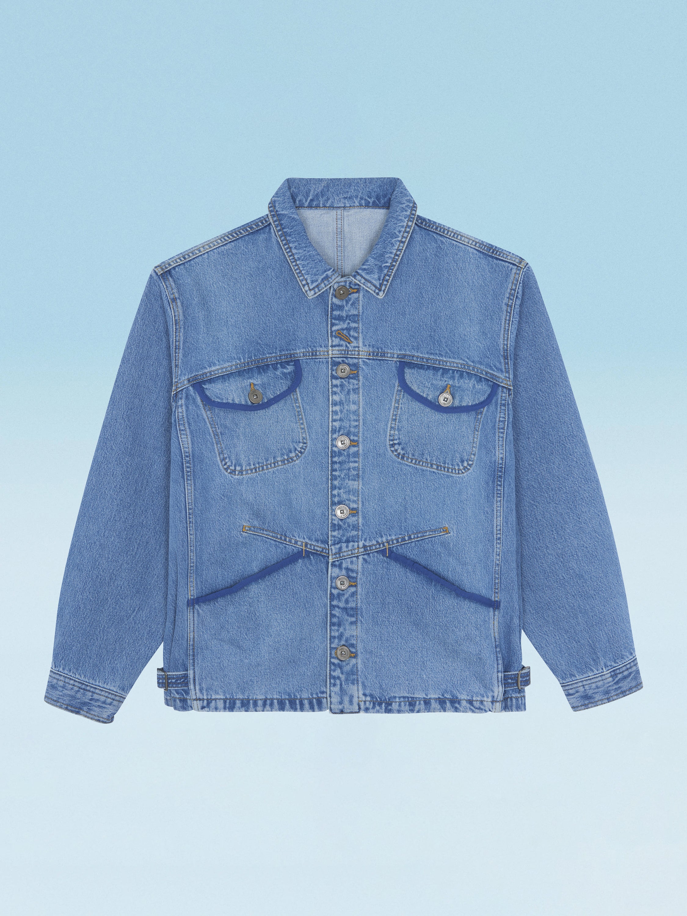 MARITHE FRANCOIS GIRBAUD／デザインジャンパー MASKIX Desert Blue – Marithé + François Girbaud