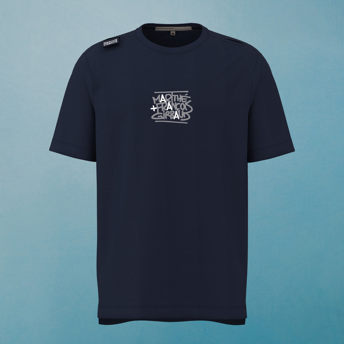 Sweat Vintage Manches Courtes Marithé + François Girbaud Homme Taille L Noir - Occasion Bon état