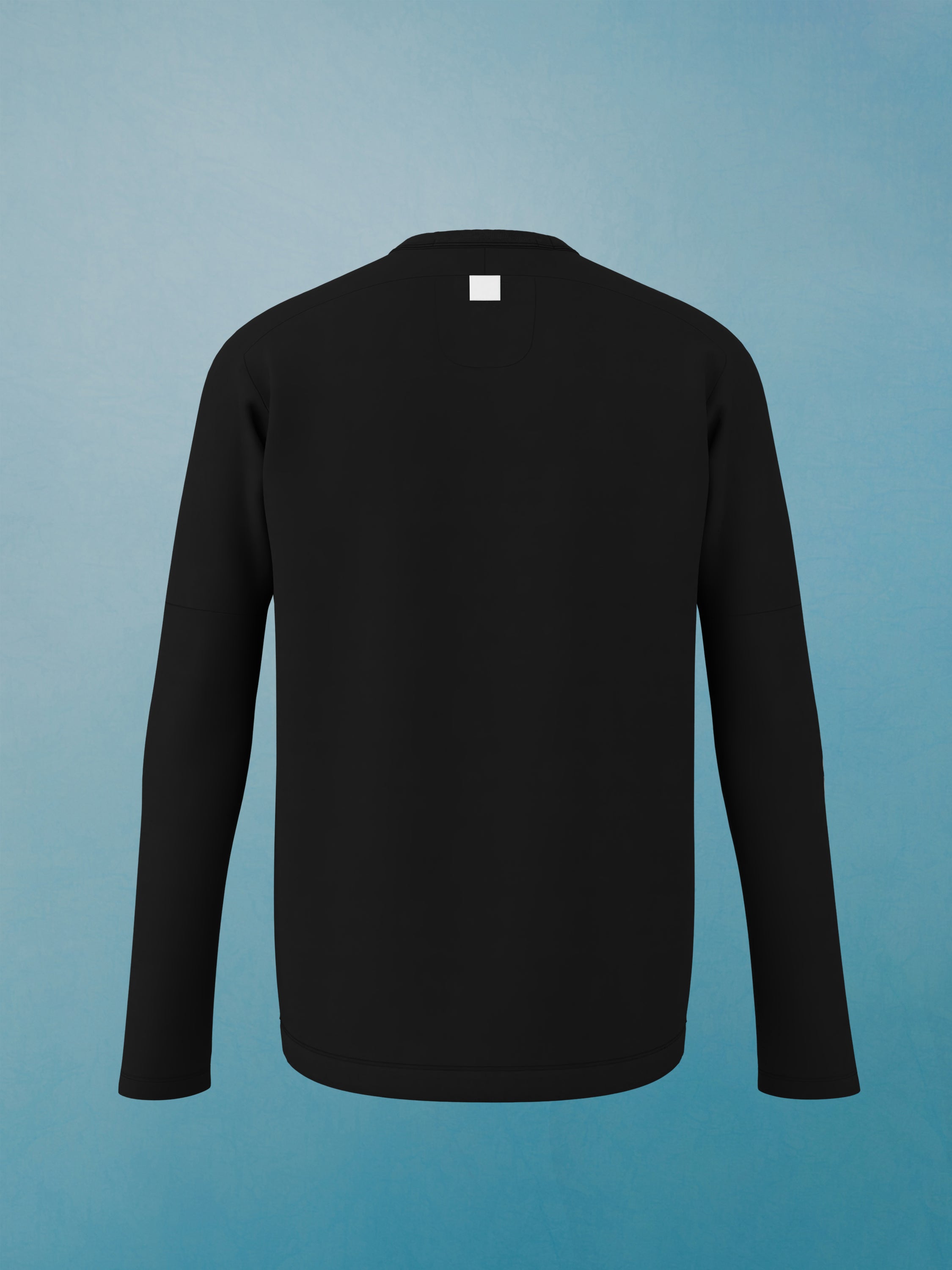 ★Marithe + Francois Girbaud★ LETTERING LOGO LONG SLEEVE bl MARITHE FRANCOIS GIRBAUD] LETTERING LOGO LONG SLEEVE BLACK