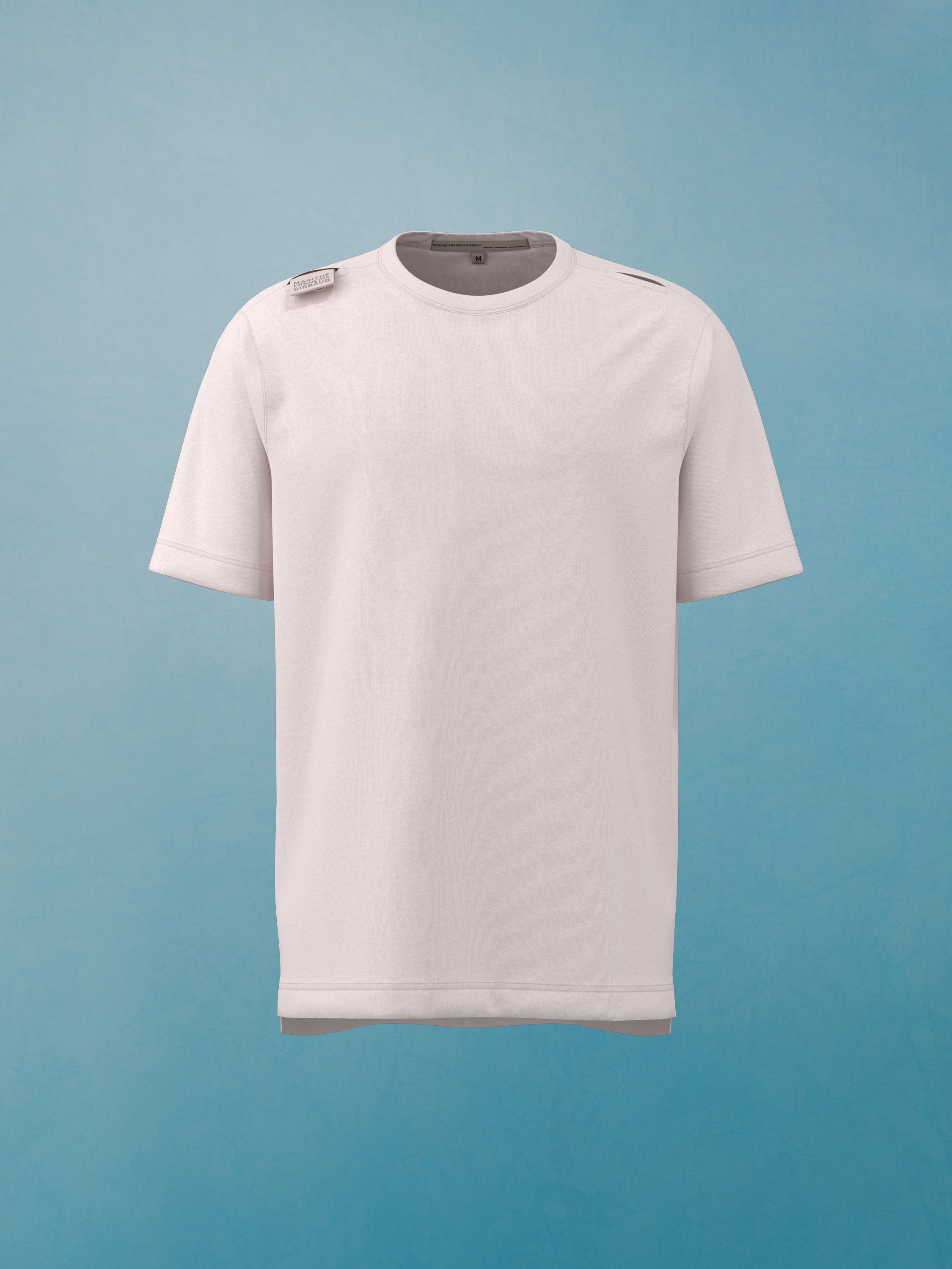 ★Marithe + Francois Girbaud★ W SLIM FIT SQUARE NECK TEE li TOP - MARITHE FRANCOIS GIRBAUD