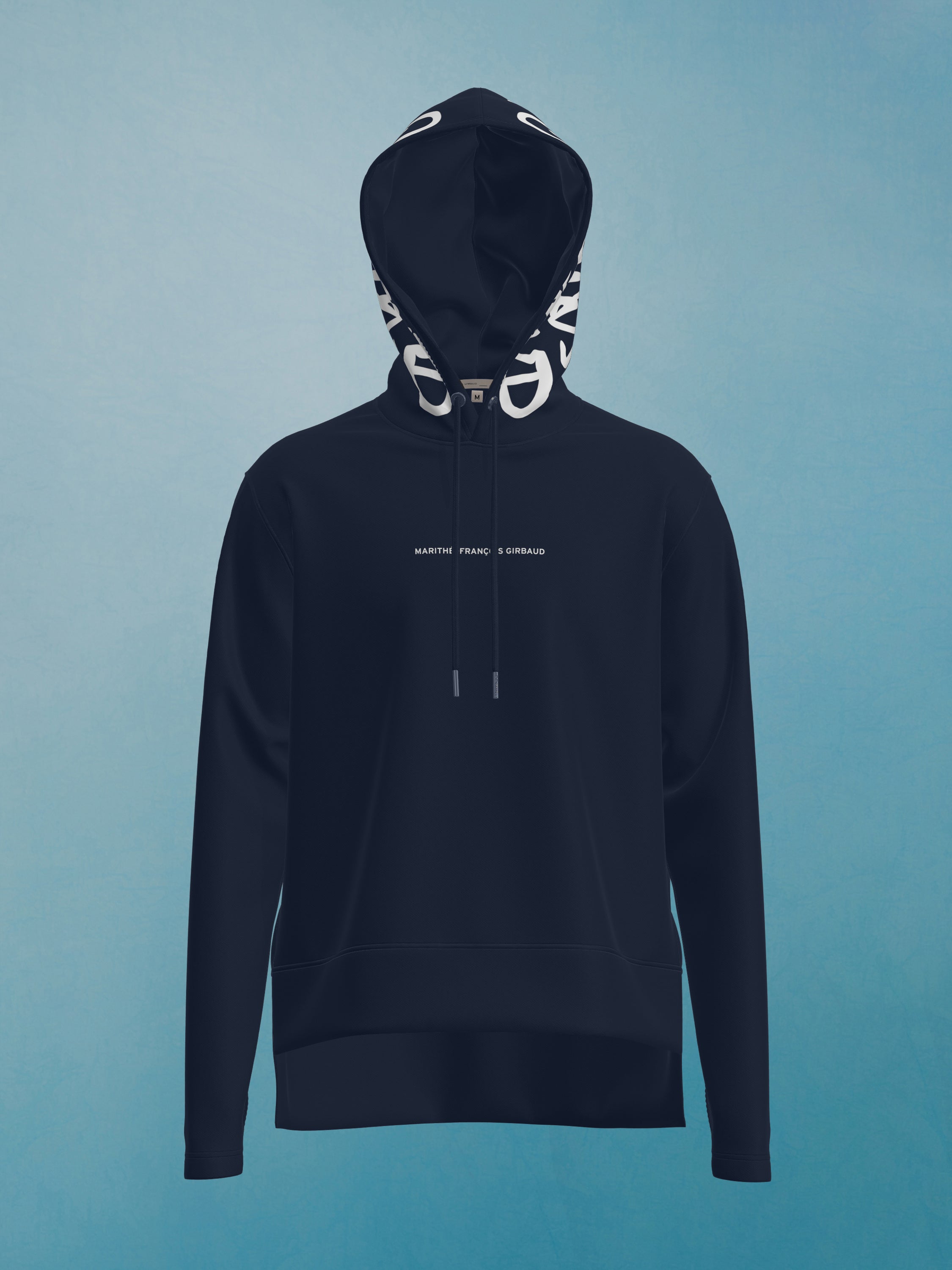 トップス Marithe Francois Girbaud design hoodie MARITHÉ FRANÇOIS GIRBAUD CLASSIC LOGO HOODIE ZIPUP